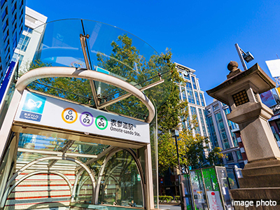 表参道駅｜乃木坂パークハウス