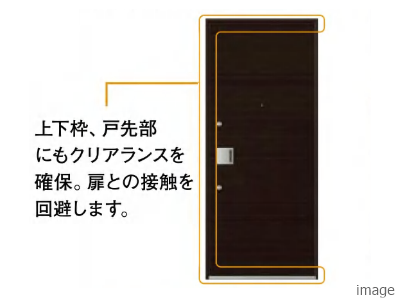 対震玄関ドア｜乃木坂パークハウス